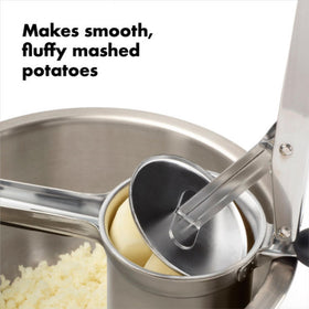 OXO Good Grips ricing fruits and vegetables for fresh baby meals