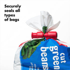 OXO Good Grips Bag Cinch 3-pack makes pantry sealing easy and colorful
