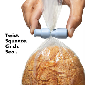 OXO Good Grips Bag Cinch with textured inside for a tight hold