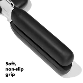 OXO Good Grips built-in bottle opener featured for convenient cap removal.
