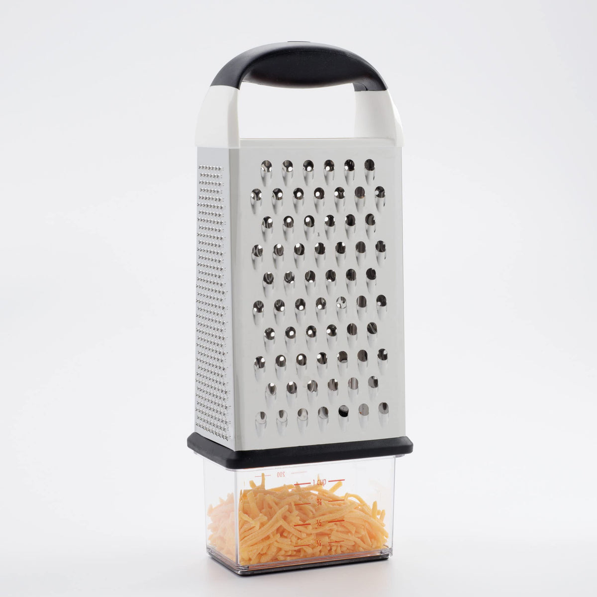 OXO Good Grips Box Grater fine surface for citrus zest and delicate tasks