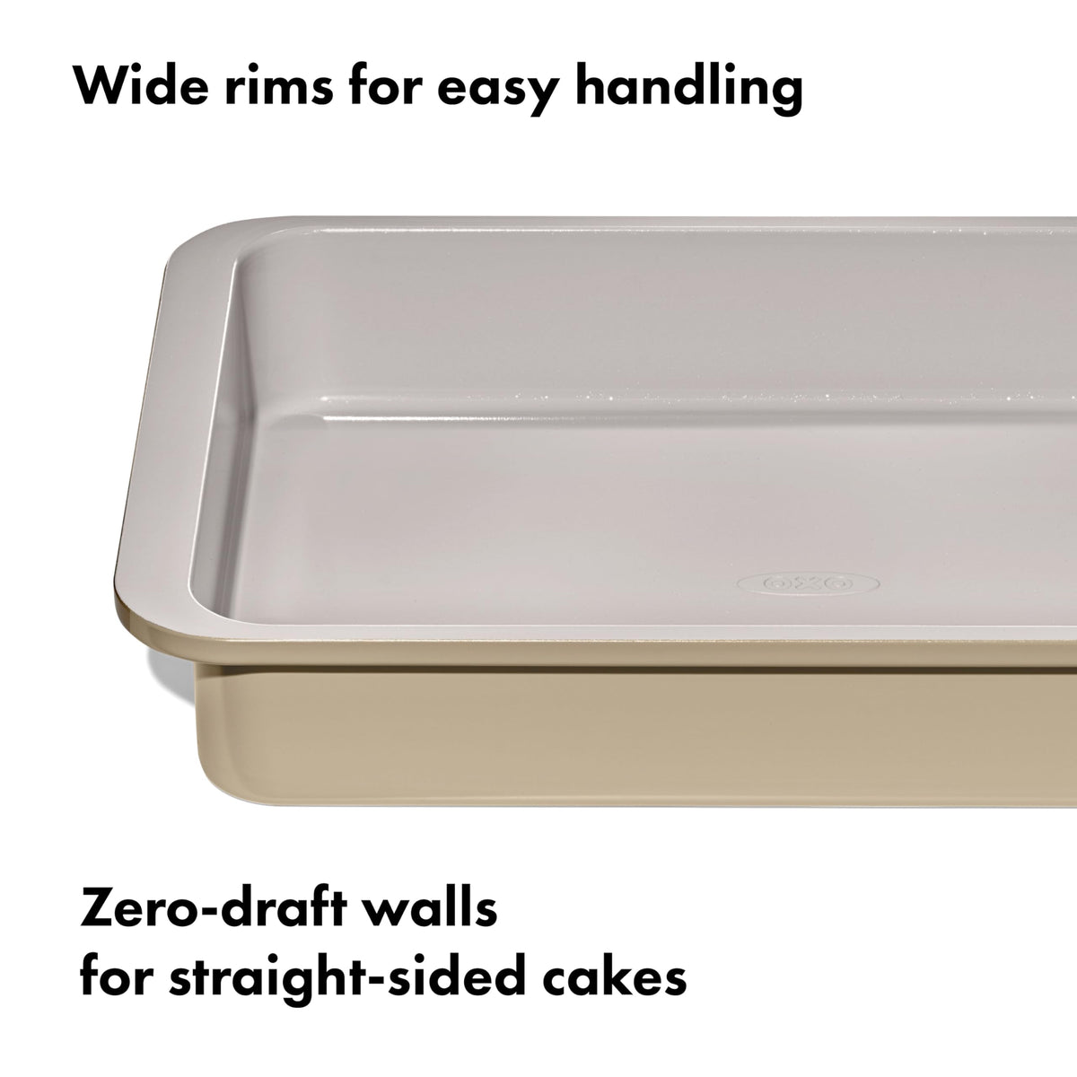 OXO Good Grips square-rolled edge provides structure and durability
