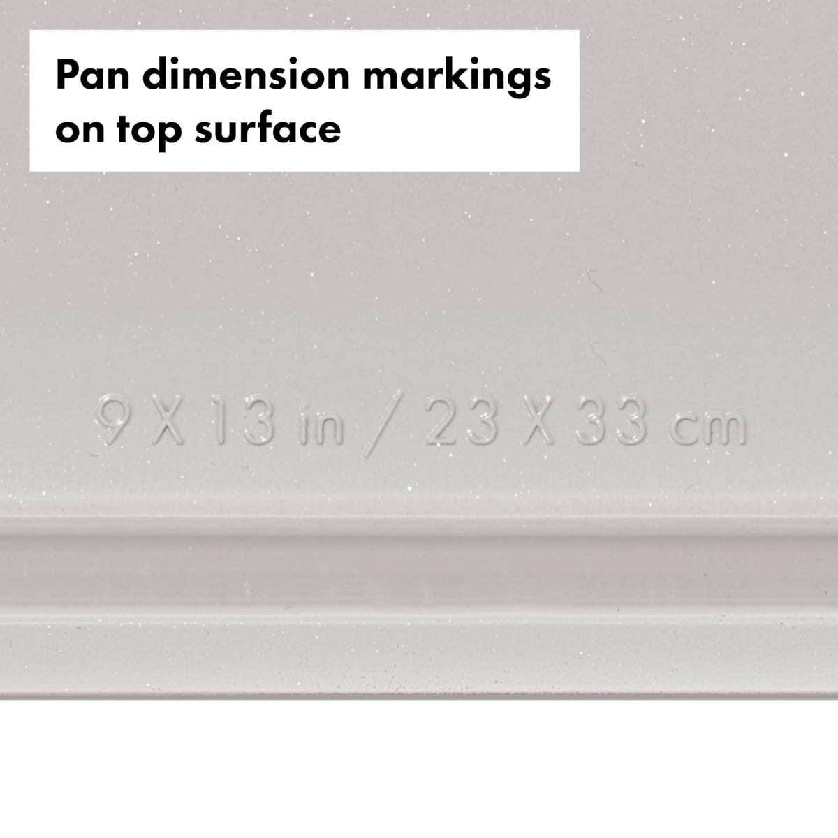OXO Good Grips wide rims offer secure grip during transfer