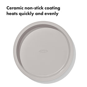 OXO Good Grips ceramic nonstick coating enables effortless release and durable surface protection.