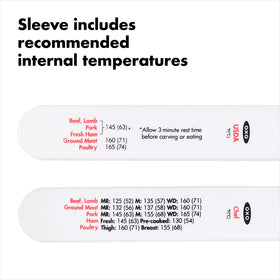 OXO Good Grips Chef's Precision thermometer includes CR2032 battery