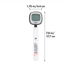 OXO Good Grips Chef's Precision thermometer ultra-thin tip enables rapid readings
