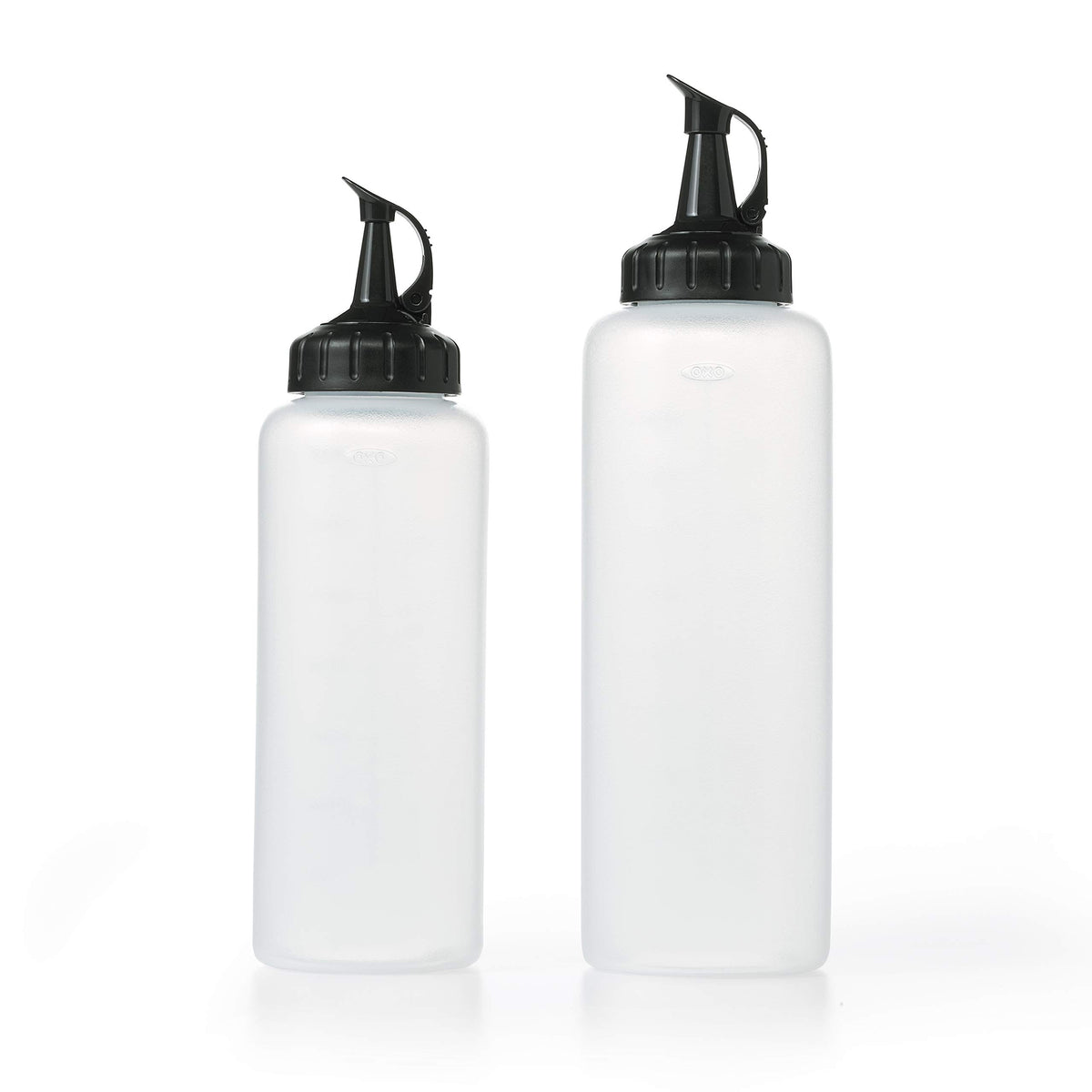 OXO Good Grips Chef's Squeeze 12oz bottle for precise oil pours and dressings