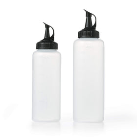 OXO Good Grips Chef's Squeeze 12oz bottle for precise oil pours and dressings