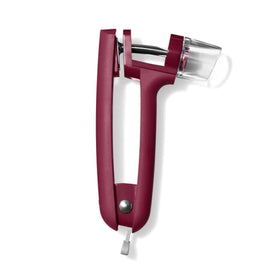 OXO Good Grips Cherry and Olive Pitter holds large Bing and Rainier cherries with ease.