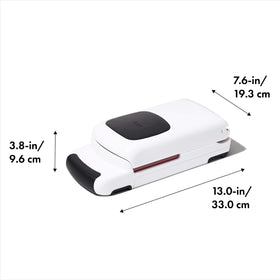 OXO Good Grips Cherry Pitter lid release enables one-handed operation