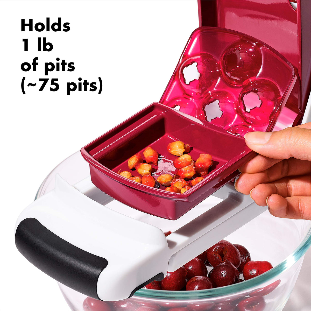 OXO Good Grips pitter is built sturdy for busy cherry seasons