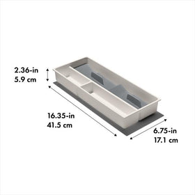 OXO Good Grips Compact Utensil Organizer divided sections keep utensils neatly stacked