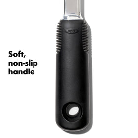 OXO Good Grips in use over chicken breast for even pounding