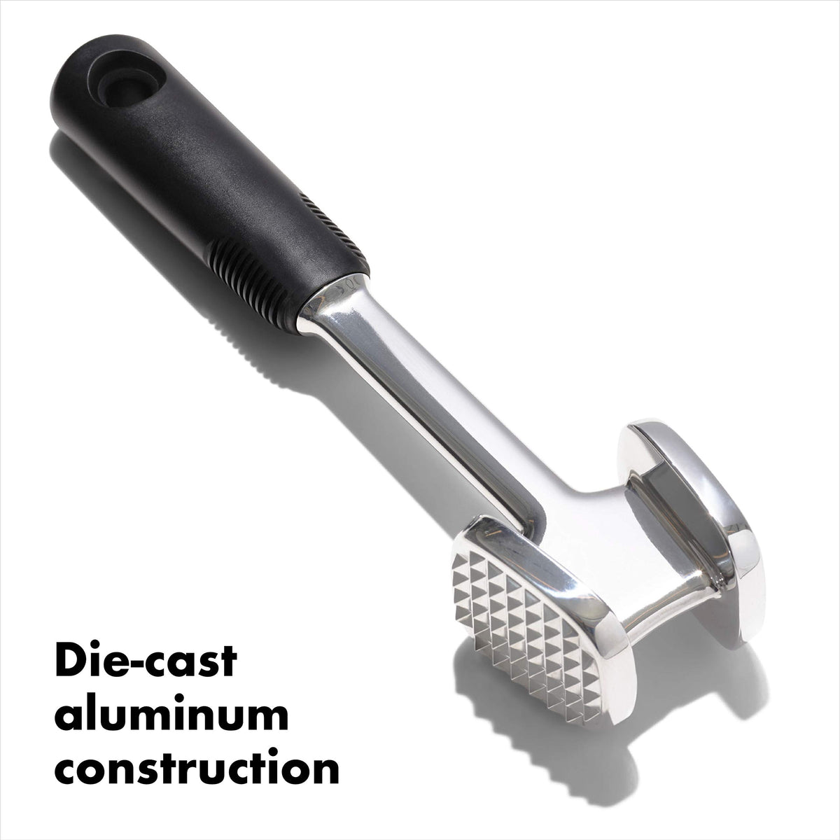 OXO Good Grips tenderizer teeth side for tenderizing tougher fibers