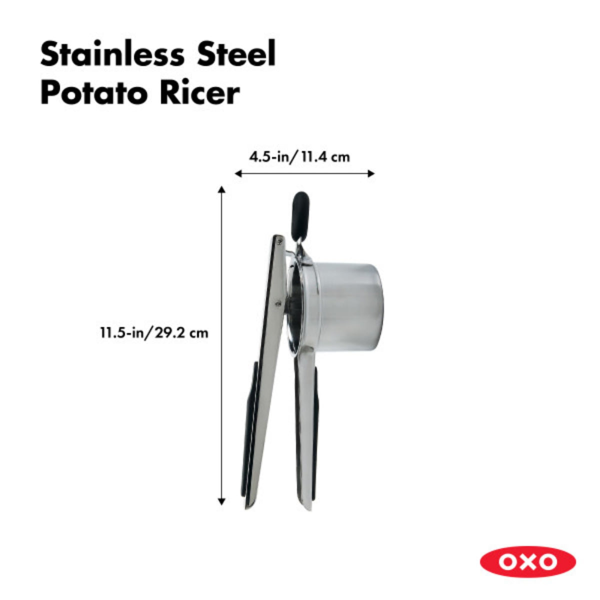 OXO Good Grips dishwasher-safe design makes cleanup quick and simple