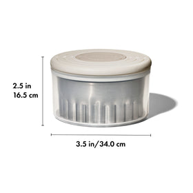 OXO Good Grips 1.5-inch cutter with scalloped edge for decorative biscuits.