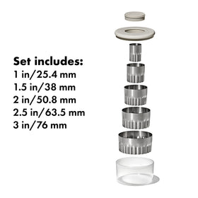 OXO Good Grips 3-inch cutter ideal for larger cookies.