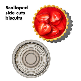 Soft non-slip hand guard reduces fatigue during cutting.