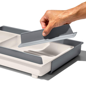 OXO Good Grips Drawer square corners eliminate gaps for a clean look in drawers