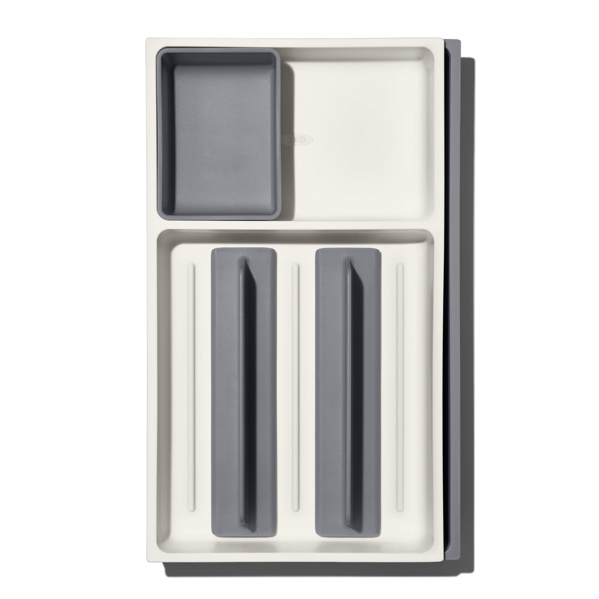 OXO Good Grips Drawer storage cup keeps small gadgets like wine stoppers organized