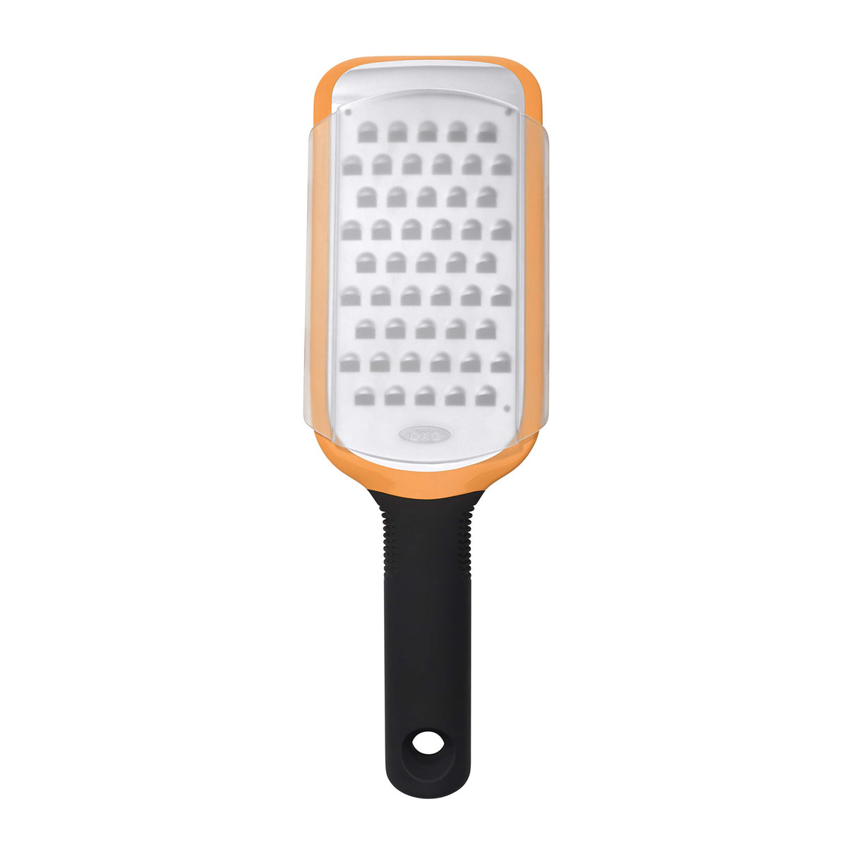 OXO Good Grips coarse grater is easy to clean and store with the cover