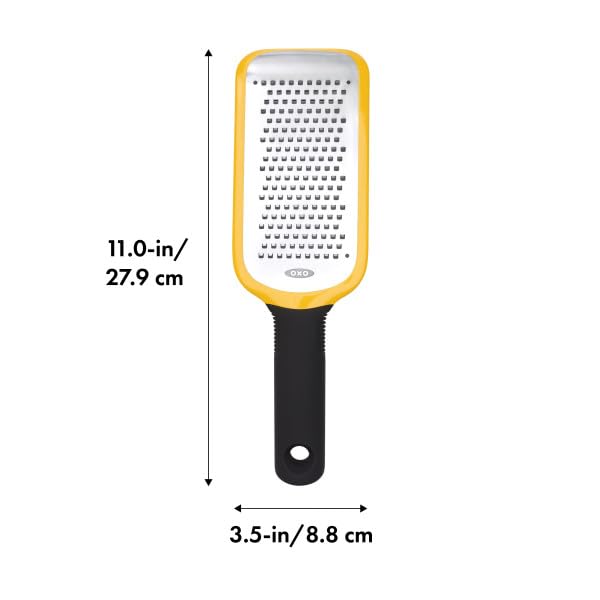 OXO Good Grips Etched Medium Grater is dishwasher safe on top rack