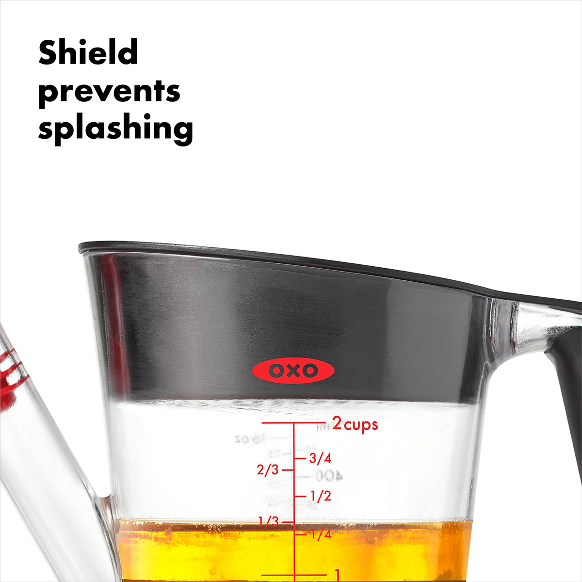 OXO measurement markings assist following recipes precisely