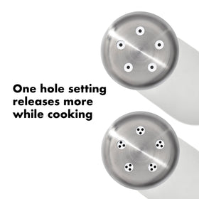 OXO Good Grips lid moisture-free closed setting for freshness