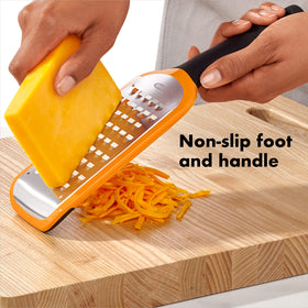 OXO Good Grips coarse grater cover protects hands during storage