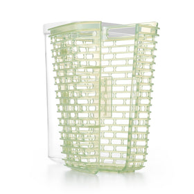 OXO Good Grips herb keeper keeps basil crisp and ready to use.