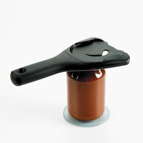 OXO Good Grips Jar Opener teeth grip lids firmly for a secure opening.