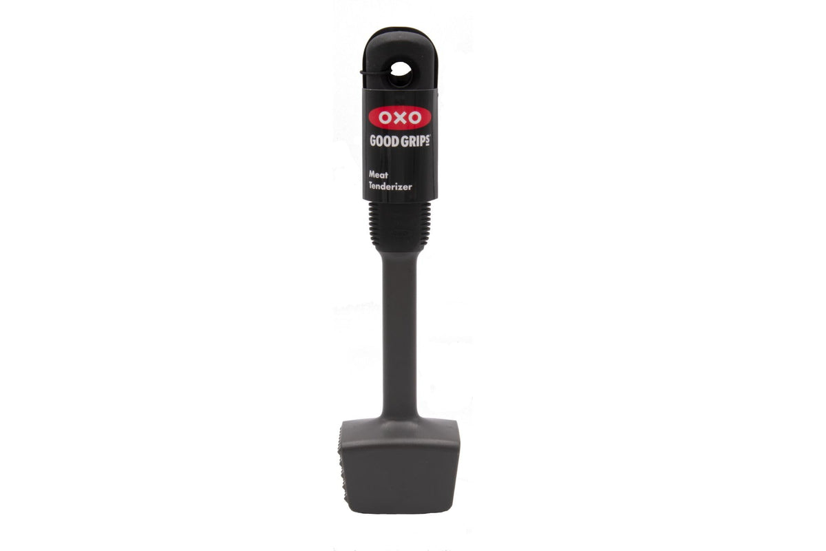 OXO Good Grips meat tenderizer dishwasher-safe for easy cleanup