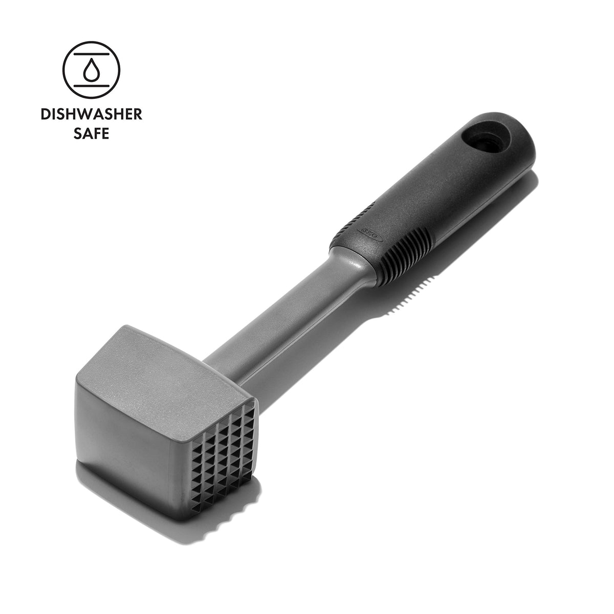 OXO Good Grips meat tenderizer pyramid teeth break tougher fibers