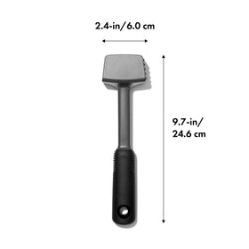 OXO Good Grips meat tenderizer soft non-slip grip for safe use
