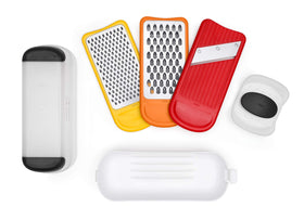 OXO Good Grips non-slip feet keep the unit steady