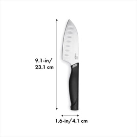 OXO Good Grips Mini Santoku Knife hand wash to extend life.