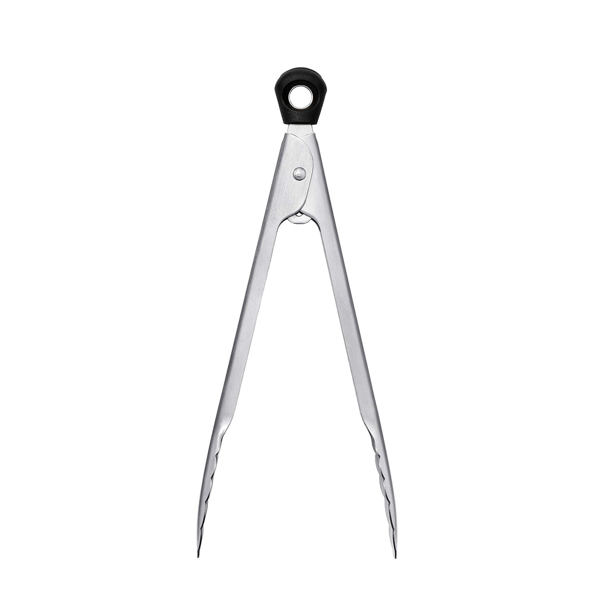 OXO Good Grips 7-Inch Mini Tongs fit small jars and tight prep spaces.