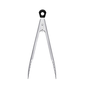 OXO Good Grips 7-Inch Mini Tongs fit small jars and tight prep spaces.