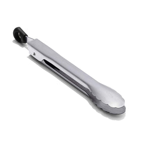 OXO Good Grips 7-Inch Mini Tongs ideal for serving appetizers at buffets.
