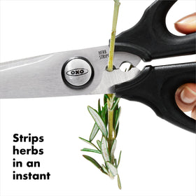 OXO Good Grips scissors cutting twine for quick prep