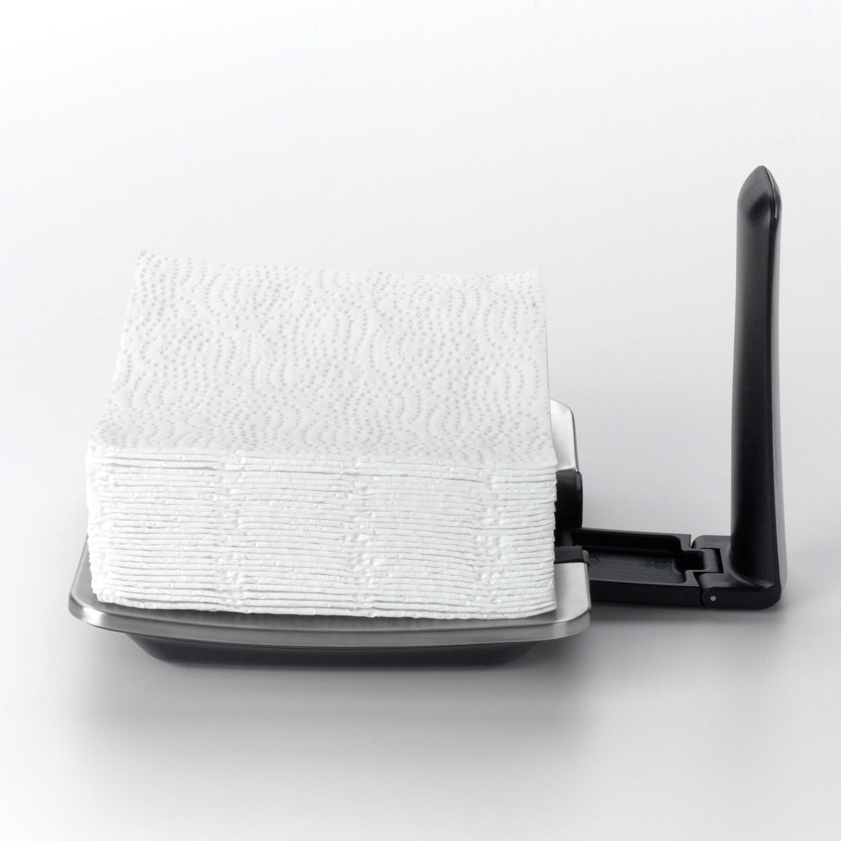 OXO Good Grips napkin holder sits neatly on counters, ready for gatherings.