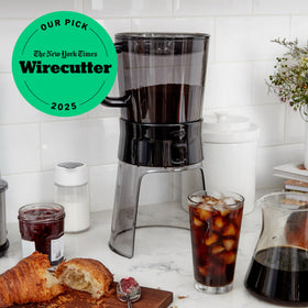 OXO Good Grips compact design nests neatly on countertops.