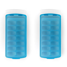 OXO Good Grips no-spill ice tray with silicone lid for spill-free filling
