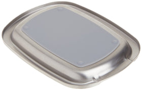 Non-slip underside prevents movement while you stir and wipe utensils