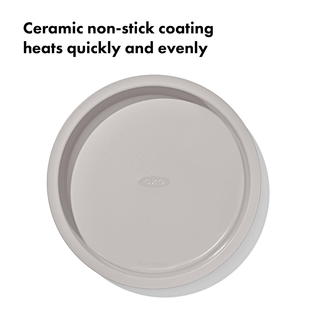 OXO Good Grips bakeware uses heavy-gauge aluminized steel for durability.