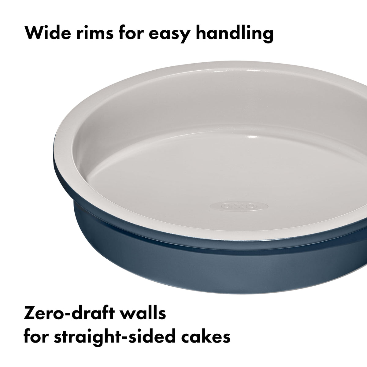 OXO Good Grips interior has rounded corners for easy cleaning.