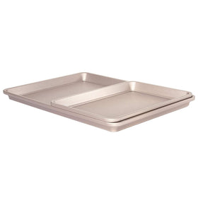 OXO Good Grips Non-Stick Pro half-sheet pan offers durable, even-heat performance