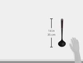 OXO Good Grips Nylon Ladle features a soft grip for comfortable use