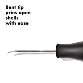 OXO Good Grips oyster knife with ergonomic handle for comfortable grip.