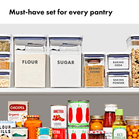 OXO Good Grips POP 4-qt container preserves moisture and freshness.